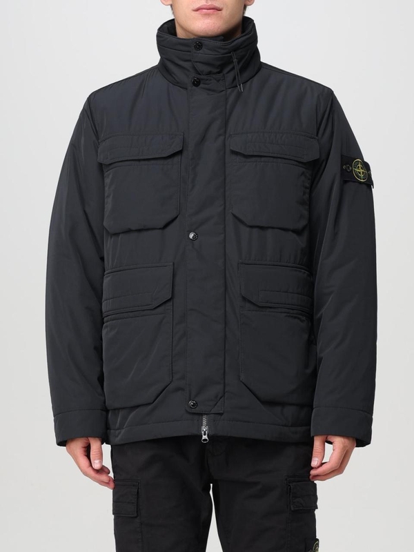 스톤아일랜드 FW24 Stone Island Recycled Polyester Cargo Jacket 811543626 V0029 Black