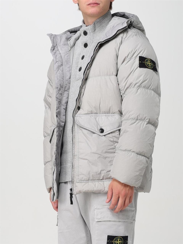 스톤아일랜드 FW24 Stone Island Padded Nylon Down Jacket 811540723 V0060 Gray