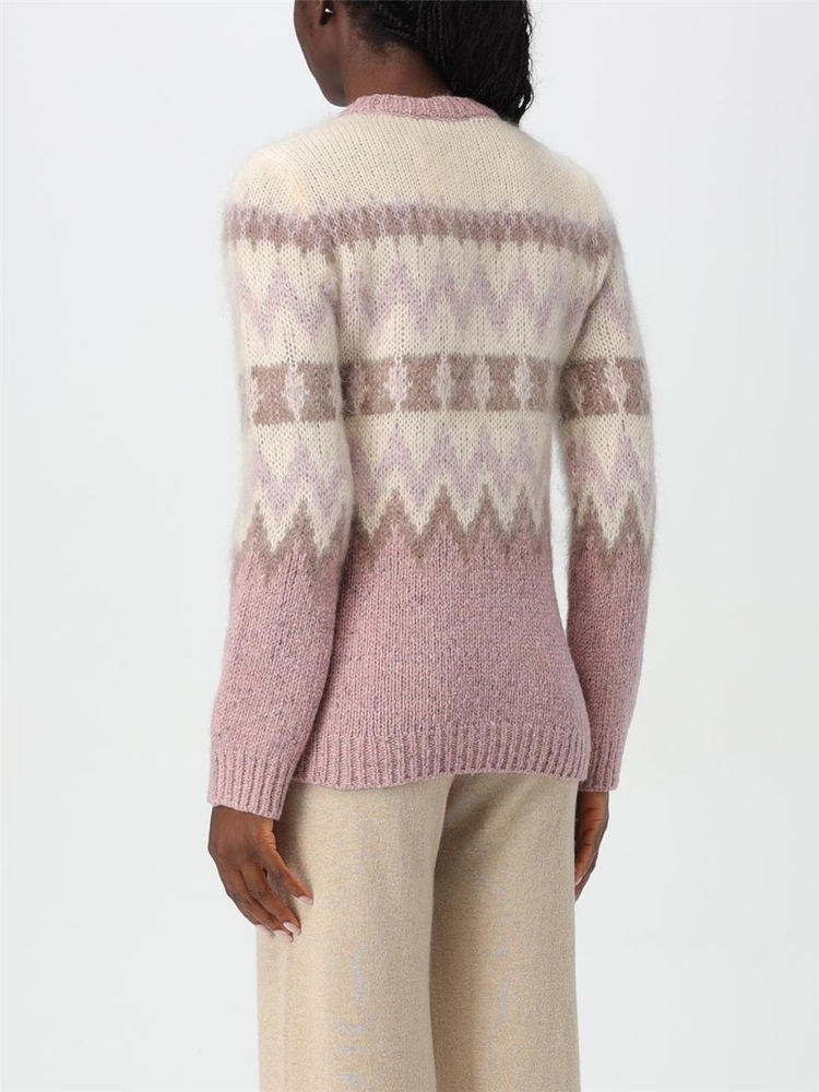 울리치 FW24 Woolrich Crewneck Sweater CFWWKN0298FRUF0702 7006 Pink