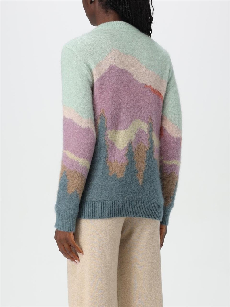 울리치 FW24 Woolrich Crewneck Sweater CFWWKN0285FRUF0765 3336 Patterned