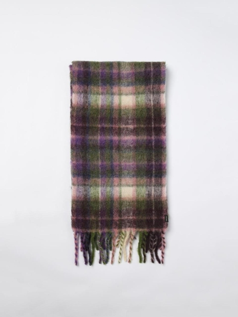 울리치 FW24 Woolrich Sciarpa in mixed wool tartan CFWWAC0203FRUT3554 4406 Purple