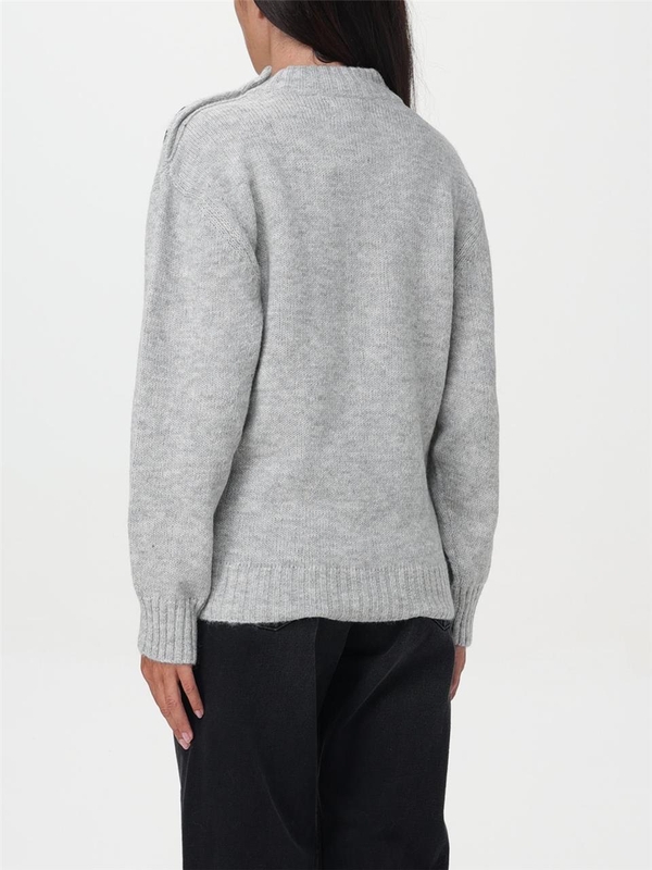 울리치 FW24 Woolrich wool sweater CFWWKN0279FRUF0746 117 Gray