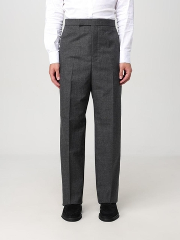 톰 브라운 FW24 Thom Browne Tailored Trousers in Virgin Wool MTC226AF0582 25 Gray