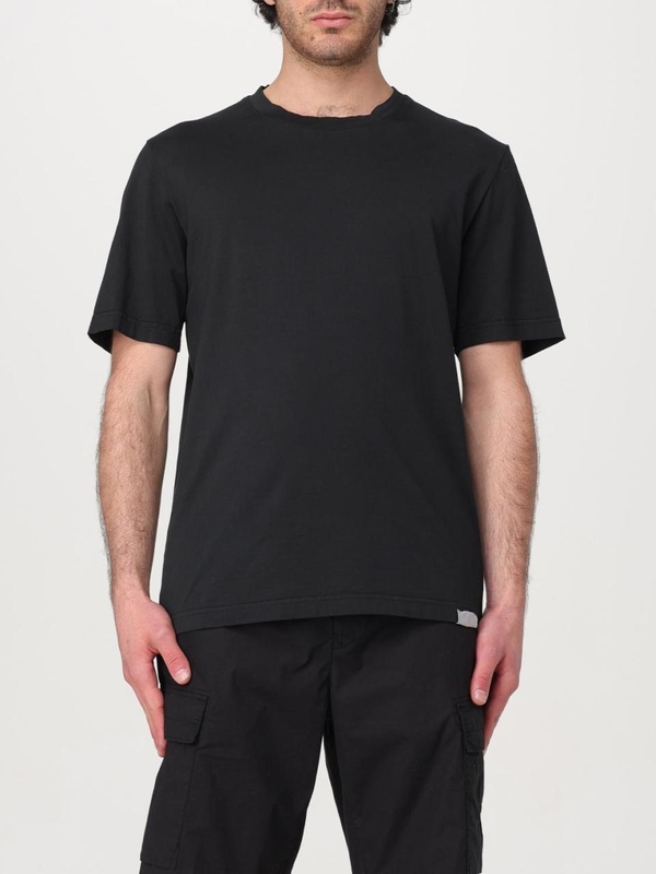 프리미아타 SS24 Premiata cotton T-shirt with holes PR360 200 Black