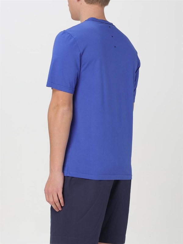 프리미아타 SS24 Premiata cotton T-shirt with logo PR364 24 Royal Blue