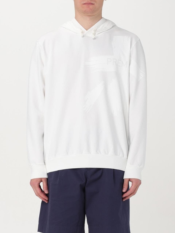 프리미아타 SS24 Premiata Stretch Cotton Sweatshirt PR352 0 White