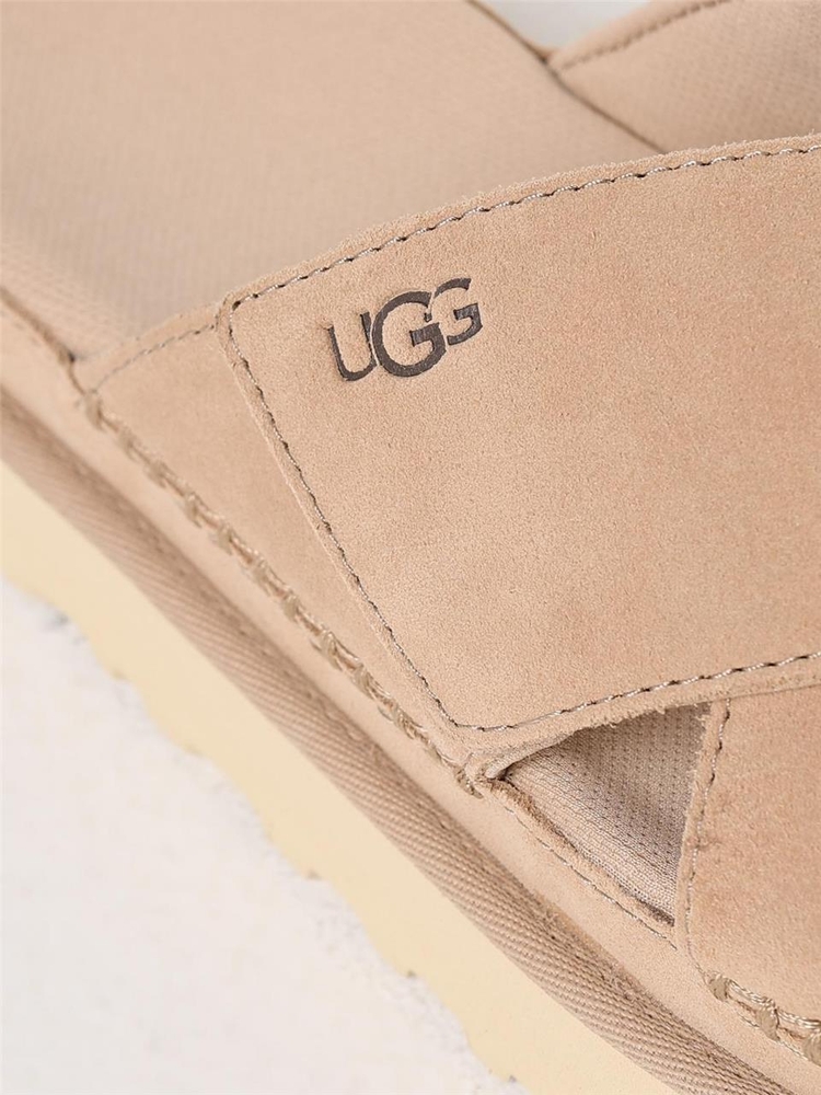 어그 SS24 Goldenstar Ugg Suede Sandal 1137910 DRI Beige