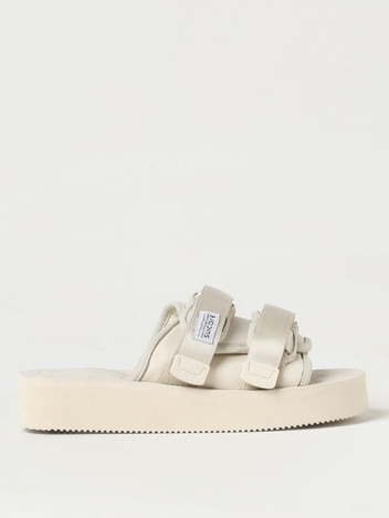 수이코크 SS24 Sliders Moto Po Suicoke in nylon OG056PO CHALK White