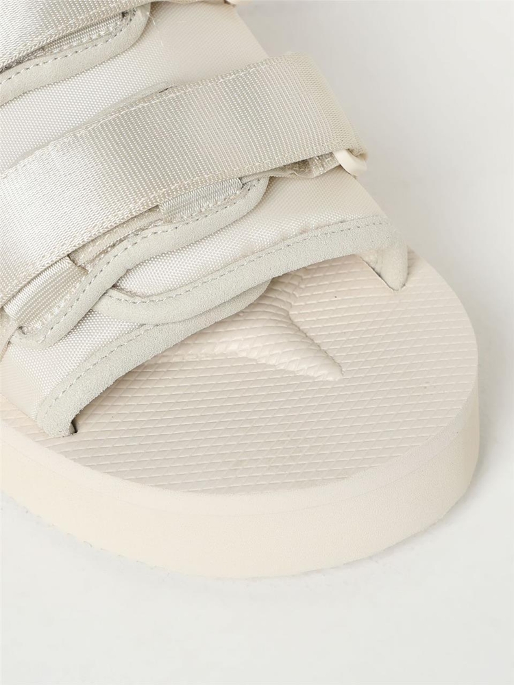 수이코크 SS24 Sliders Moto Po Suicoke in nylon OG056PO CHALK White