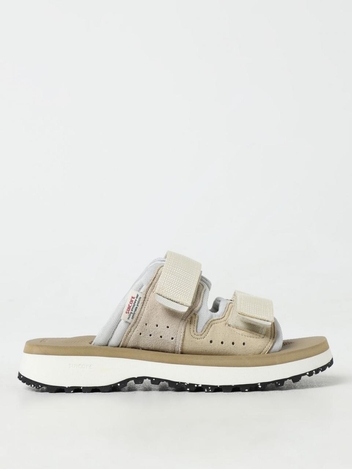 수이코크 SS24 Mogi Suicoke Suede and Mesh Sandal OG367TR BGG Beige