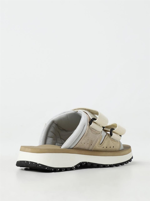 수이코크 SS24 Mogi Suicoke Suede and Mesh Sandal OG367TR BGG Beige