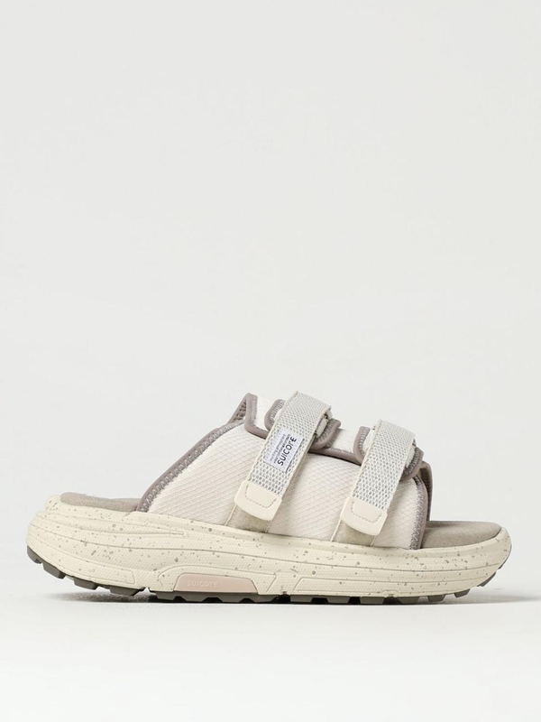 수이코크 SS24 Moto Run Suicoke Nylon Sandal OG3322 LIMESTONE Beige