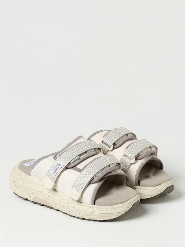 수이코크 SS24 Moto Run Suicoke Nylon Sandal OG3322 LIMESTONE Beige