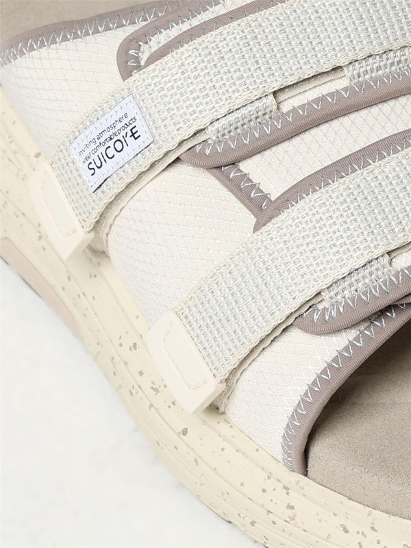 수이코크 SS24 Moto Run Suicoke Nylon Sandal OG3322 LIMESTONE Beige