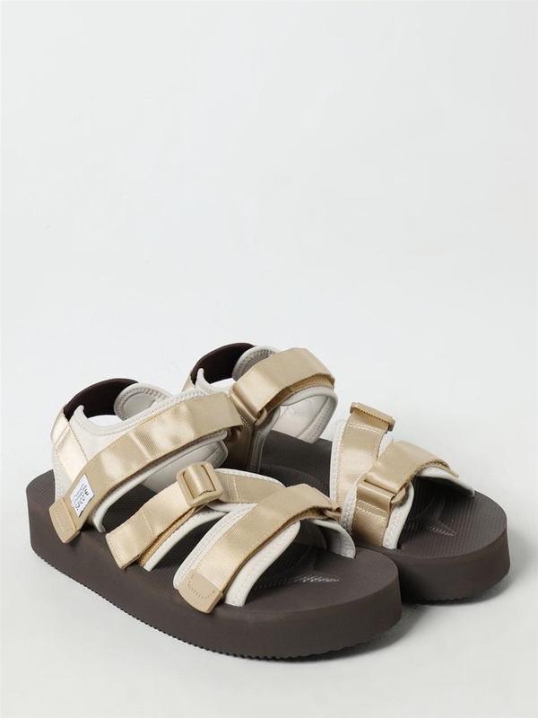 수이코크 SS24 Sandalo Kisee-PO Suicoke in nylon OG044PO BROWN SAND Beige