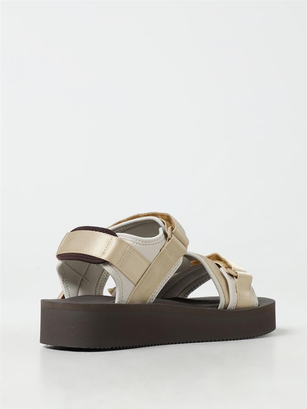 수이코크 SS24 Sandalo Kisee-PO Suicoke in nylon OG044PO BROWN SAND Beige