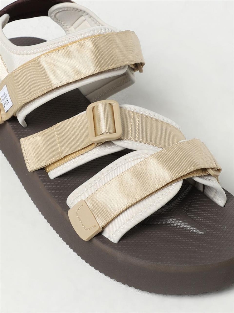 수이코크 SS24 Sandalo Kisee-PO Suicoke in nylon OG044PO BROWN SAND Beige