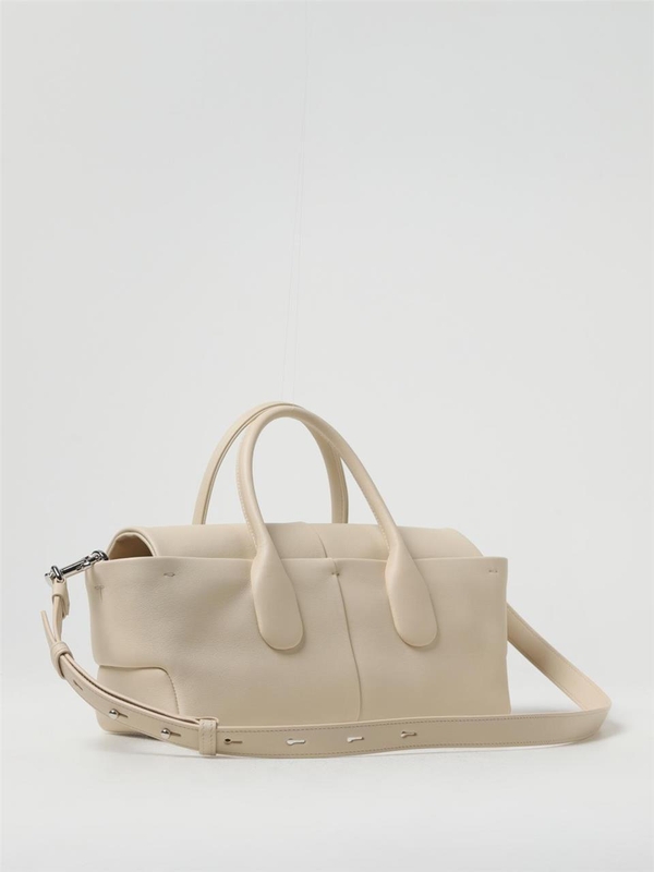 토즈 SS24 Tods bag in nappa leather XBWDBRI0200 YAT B019 White