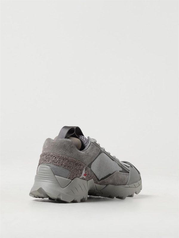 로아 SS24 Sneakers Lhakpa Roa in pelle e mesh NBUW139FA35 GRY0001 Gray