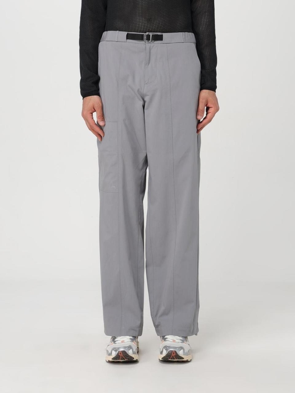 로아 SS24 Roa trousers in cotton blend RBMW072FA54 GRY0013 Gray