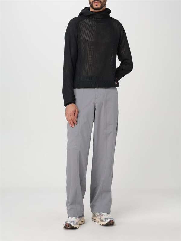 로아 SS24 Roa trousers in cotton blend RBMW072FA54 GRY0013 Gray