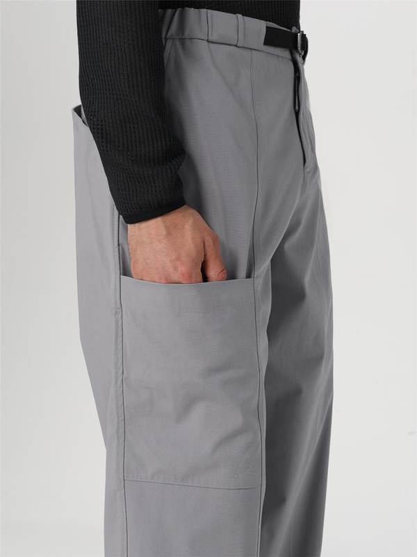 로아 SS24 Roa trousers in cotton blend RBMW072FA54 GRY0013 Gray