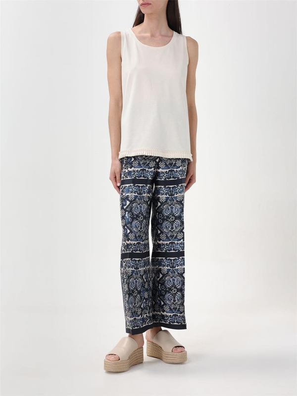 S 막스마라 SS24 Womens trousers s Max Mara 2419131203600 001 Blue