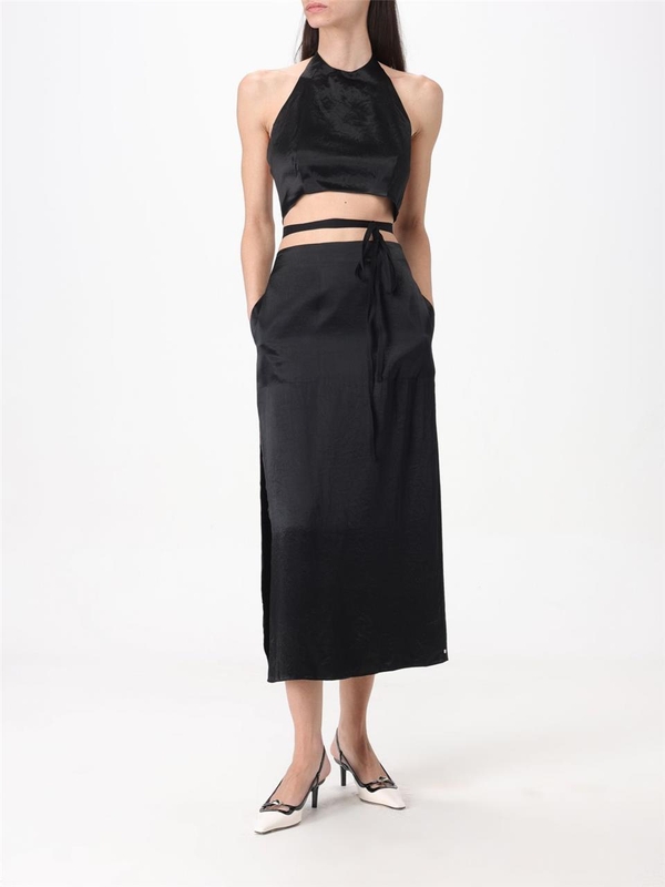 막스마라 스포트막스 SS24 Sportmax womens skirt 2412101112600 003 Black