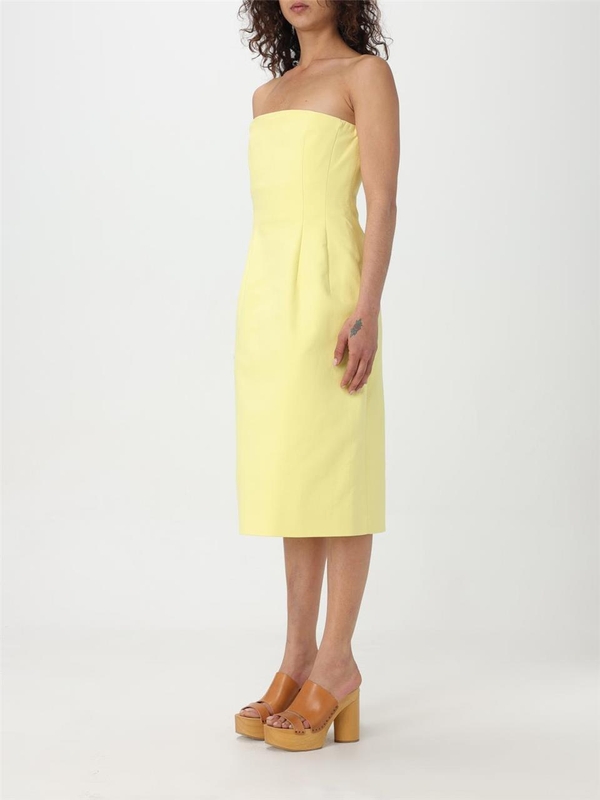 막스마라 스포트막스 SS24 Sportmax womens dress 2412221044600 002 Yellow