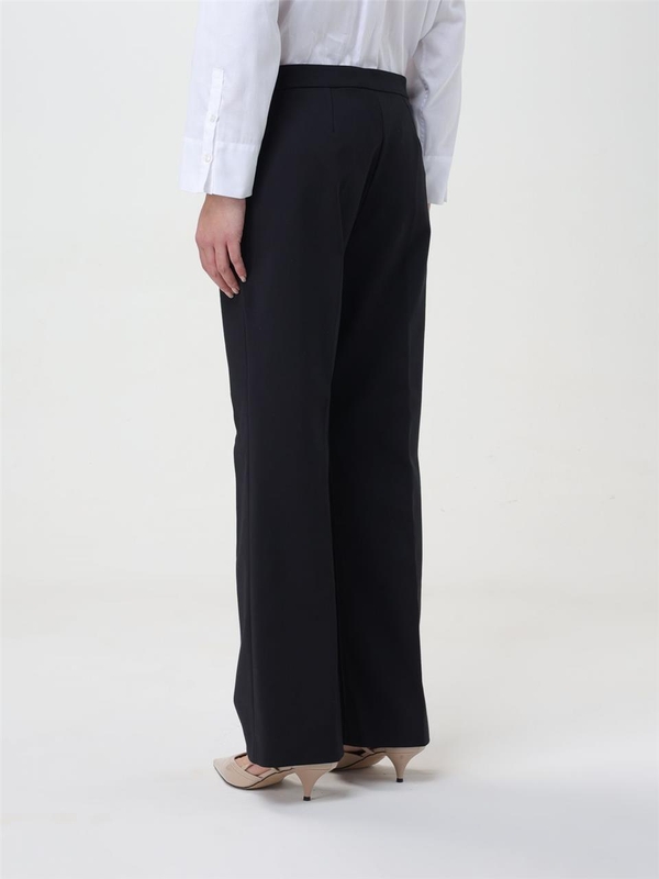 S 막스마라 SS24 S Max Mara trousers in cotton blend 2419131081600 002 Black