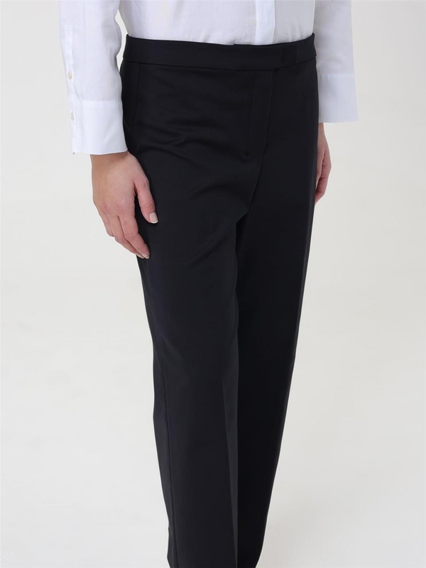 S 막스마라 SS24 S Max Mara trousers in cotton blend 2419131081600 002 Black