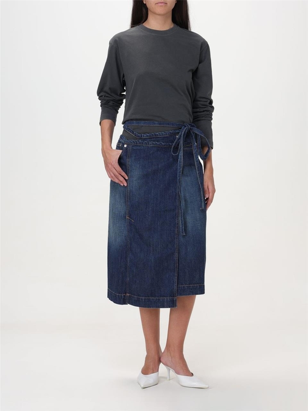 막스마라 스포트막스 SS24 Sportmax womens skirt 2412101015600 004 Blue