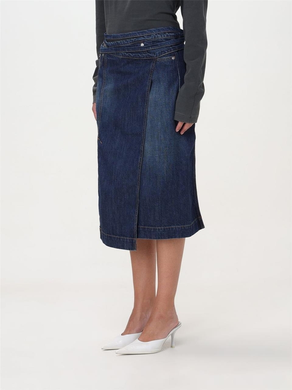 막스마라 스포트막스 SS24 Sportmax womens skirt 2412101015600 004 Blue