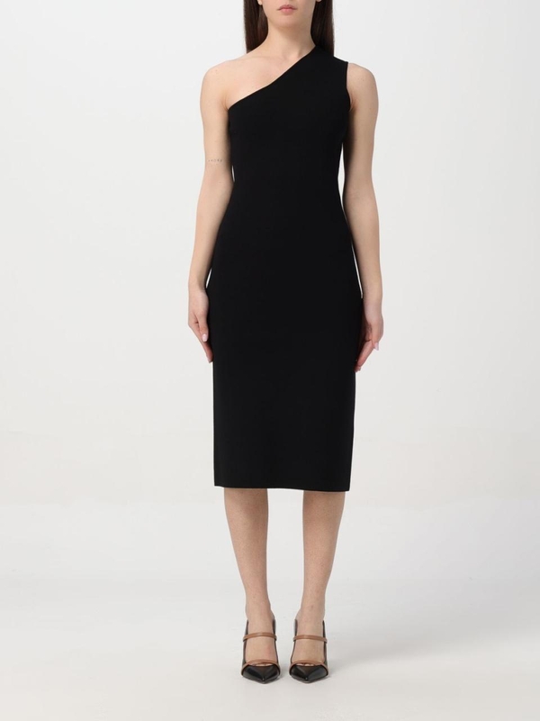 막스마라 스포트막스 SS24 Sportmax stretch viscose dress 2412321031600 004 Black