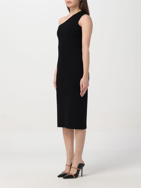 막스마라 스포트막스 SS24 Sportmax stretch viscose dress 2412321031600 004 Black