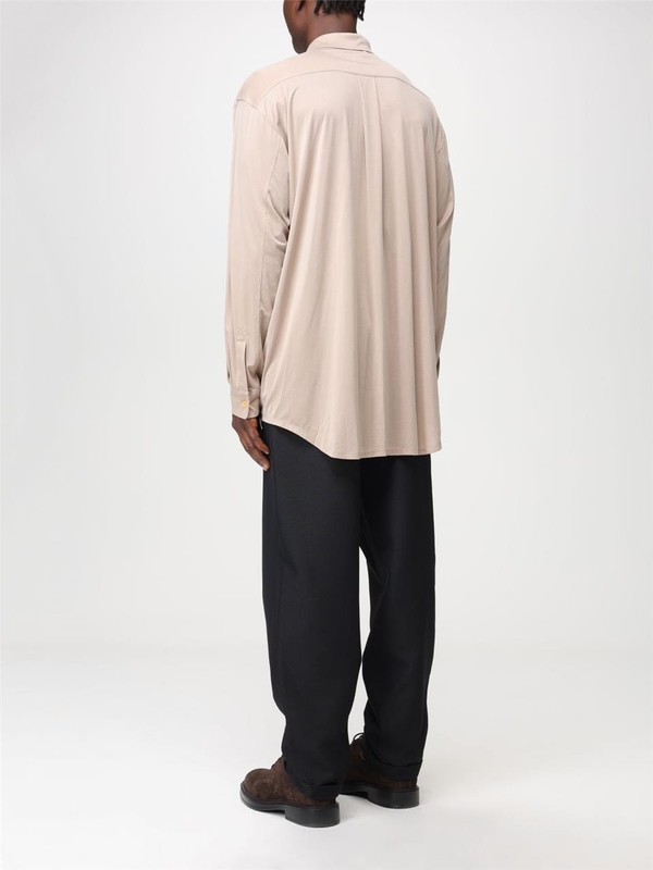 마리아노 FW23 Magliano shirt in stretch cupro with drawstring Q28013425LH25 52 Beige