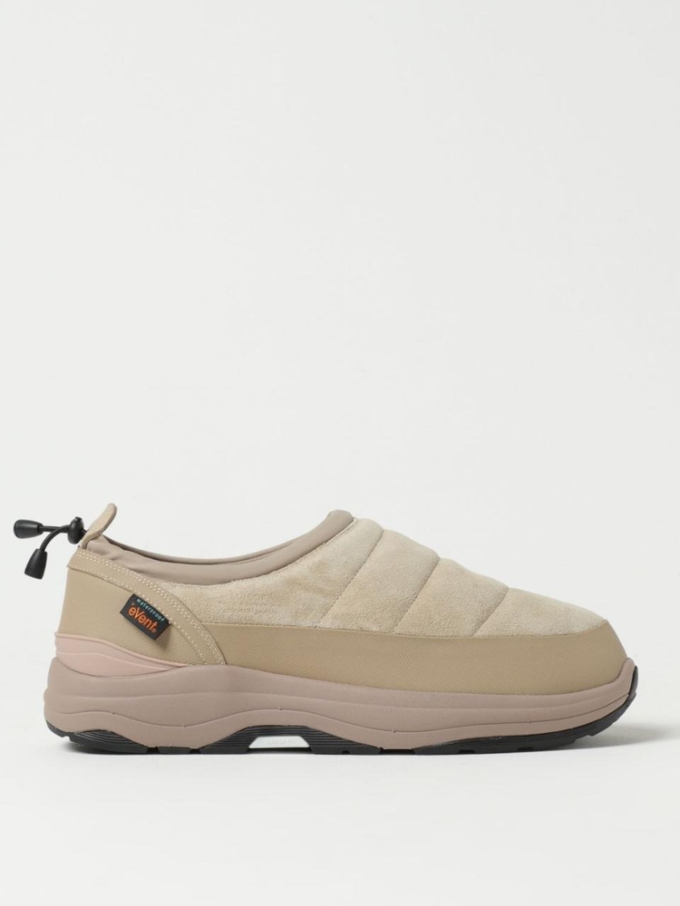 수이코크 FW23 Pepper Suicoke Quilted Suede Sneakers OG235Sev BG Beige