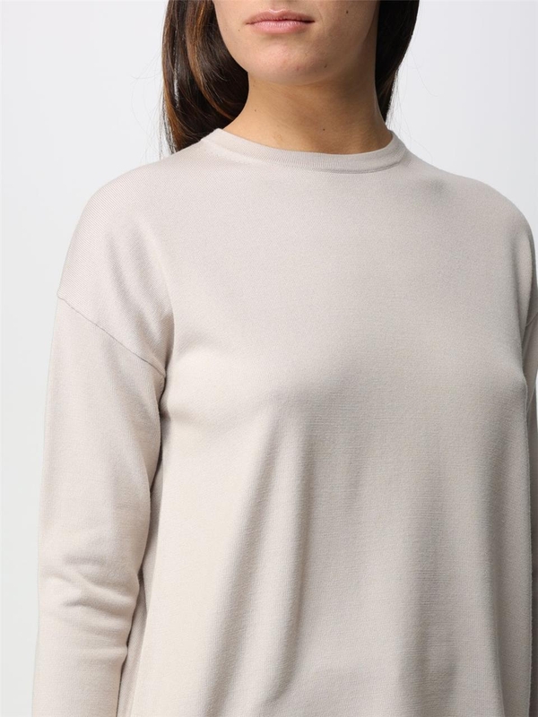 S 막스마라 FW23 S Max Mara pullover in virgin wool 2393660639600 001 Natural