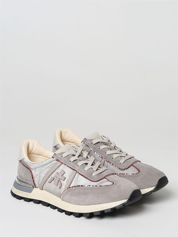 프리미아타 FW23 John Low Premiata Fabric Sneakers JOHNLOWD 6519 Gray