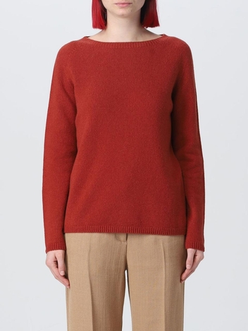 S 막스마라 FW23 S Max Mara wool and cashmere sweater 2393660139600 002 Terracotta