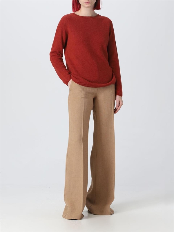 S 막스마라 FW23 S Max Mara wool and cashmere sweater 2393660139600 002 Terracotta