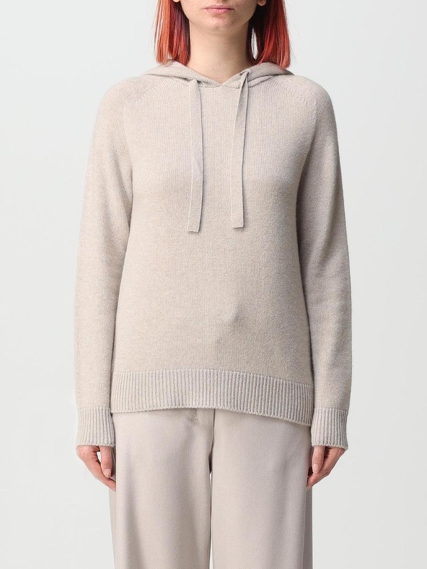 S 막스마라 FW23 S Max Mara Cashmere Sweatshirt 2393660339600 001 Natural