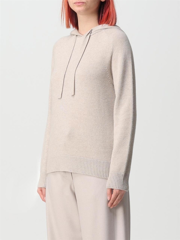 S 막스마라 FW23 S Max Mara Cashmere Sweatshirt 2393660339600 001 Natural