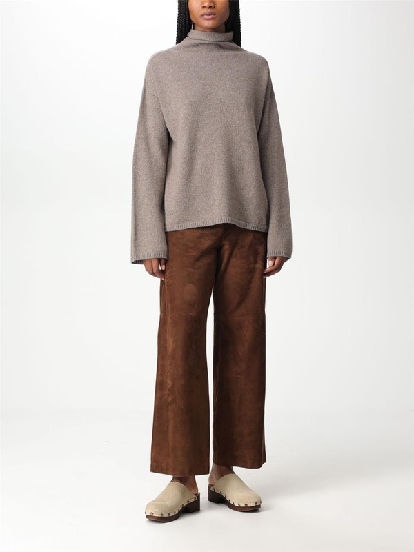 S 막스마라 FW23 Womens trousers S Max Mara 2394360139600 001 Brown