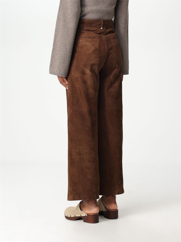 S 막스마라 FW23 Womens trousers S Max Mara 2394360139600 001 Brown