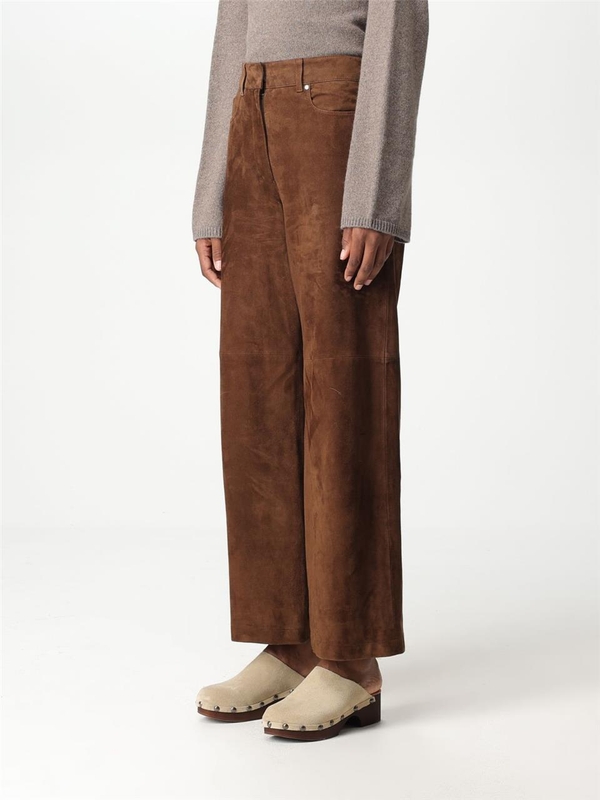 S 막스마라 FW23 Womens trousers S Max Mara 2394360139600 001 Brown