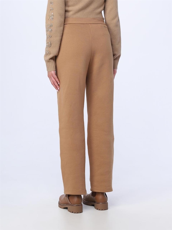 S 막스마라 FW23 S Max Mara trousers in stretch cotton 2397860139600 002 Camel