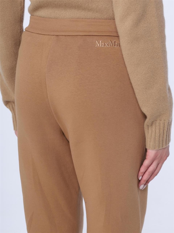 S 막스마라 FW23 S Max Mara trousers in stretch cotton 2397860139600 002 Camel