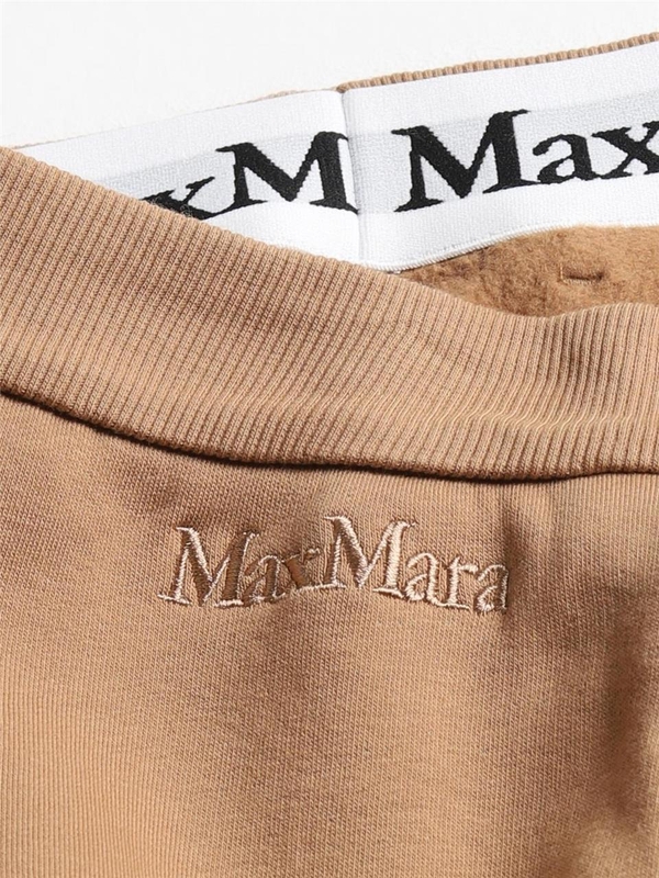 S 막스마라 FW23 S Max Mara trousers in stretch cotton 2397860139600 002 Camel