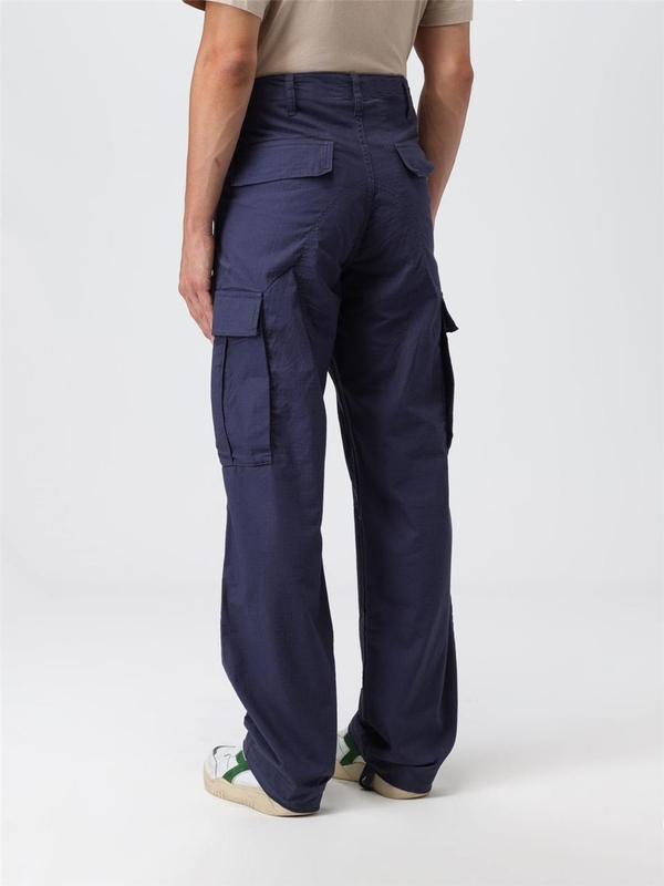 칼하트 FW23 Pantalone Cargo Carhartt Wip in cotone I032467 0102 Blue